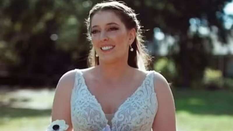 MAFS bride carried by producers after falling down hole on way to wedding