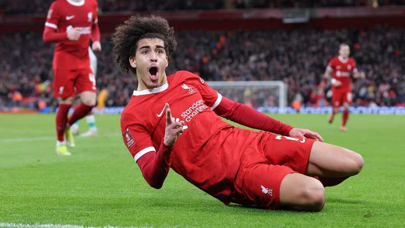 Jayden Danns bagged a late brace to cap off only his third Liverpool appearance (Image: Getty Images)