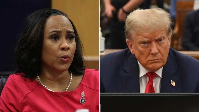 Fulton County District Attorney Fani Willis and Nathan Wade had an "improper relationship", it has been claimed (Image: Getty Images)