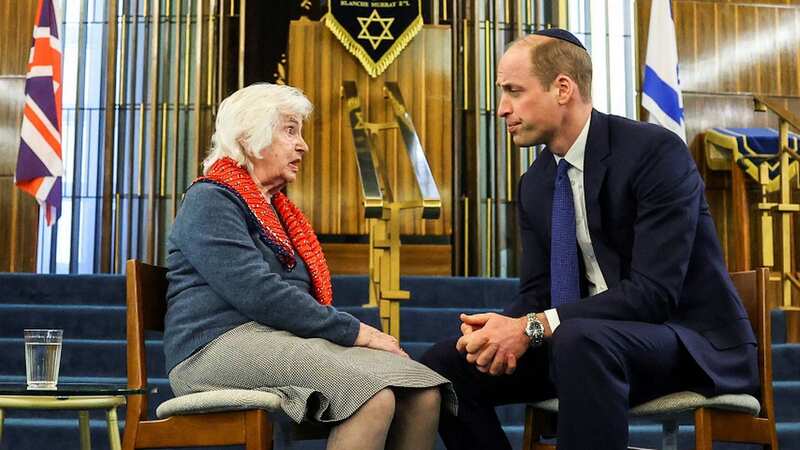 Holocaust survivor tells William she 