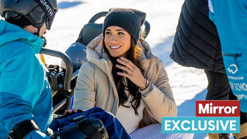 Meghan Markle has hit the slopes at Powder Mountain near Salt Lake City (Image: REX/Shutterstock)