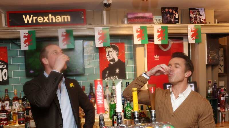 William downs shots with Hollywood royalty on Wales trip following Kate update