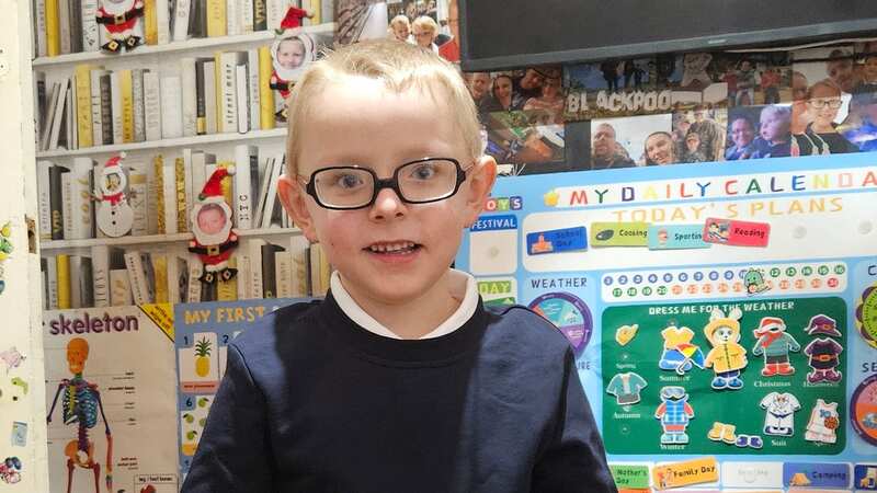 Jaxon was found on the street after getting out of a Nuneaton school (Image: No credit)
