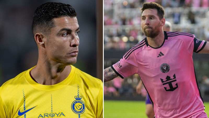 Lionel Messi reached 500 career league goals by scoring twice in MLS against Orlando City (Image: CHRIS ARJOON/AFP via Getty Images)