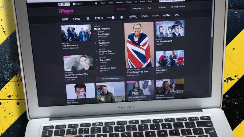 BBC iPlayer warning (Image: GETTY)