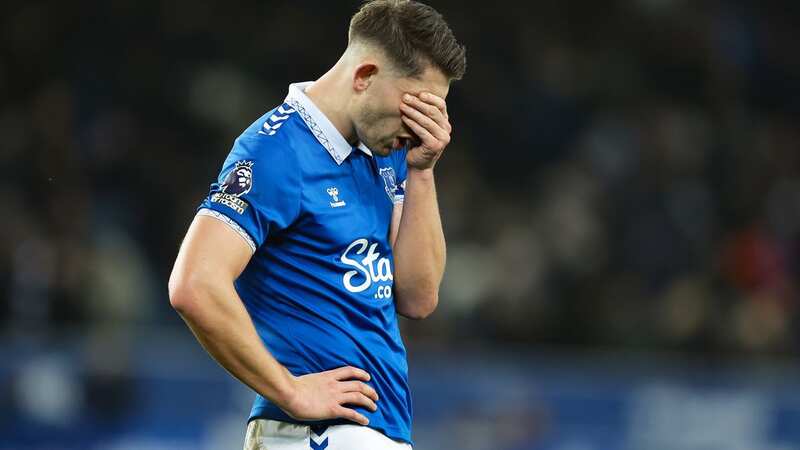 James Tarkowski of Everton looks dejected (Image: 2024 Getty Images)