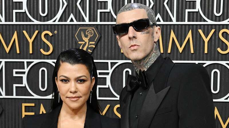 Kourtney Kardashian and Travis Barker have been keeping their son out of the limelight (Image: Variety via Getty Images)