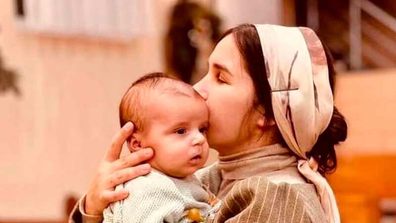 Anna Gaidardzhy, 31, and her four-month-old son Tymofiy both died (Image: social media; e2w news)