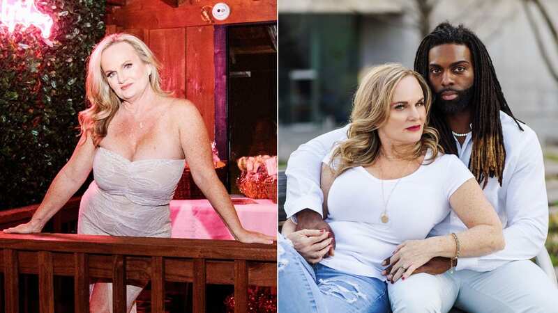 The two met eachother online (Image: Kennedy News/Justin Black Photography)