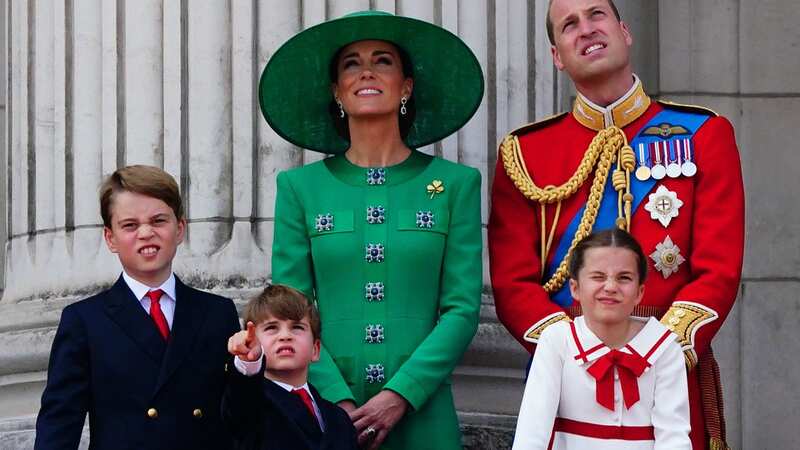 Last year the Princess attended with Prince William and their children (Image: PA)