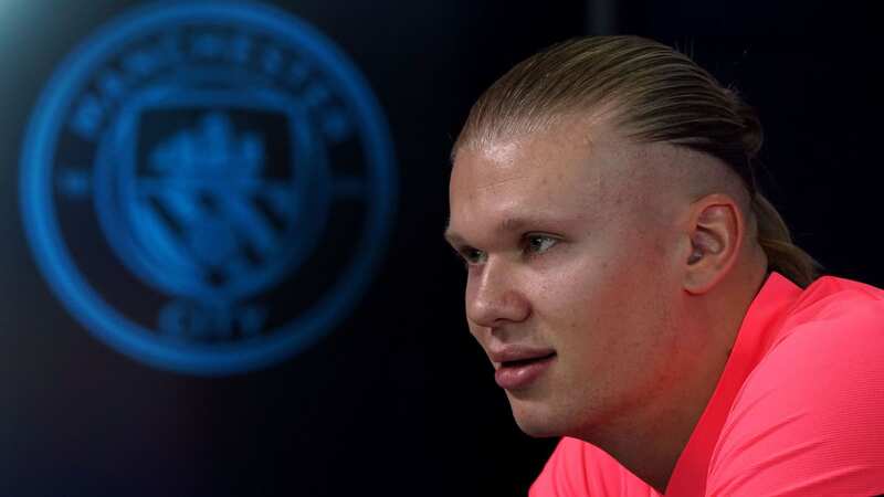 Haaland is coveted by Real Madrid but has three years left on his Man City contract (Image: PA)