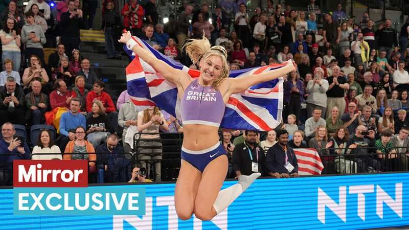 Molly Caudery triumphed at the World Athletics Indoor Championships in Glasgow (Image: PA)