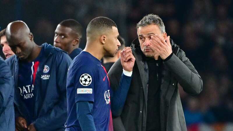 Kylian Mbappé and Luis Enrique of Paris Saint-Germain (Image: Corbis/Getty Images)