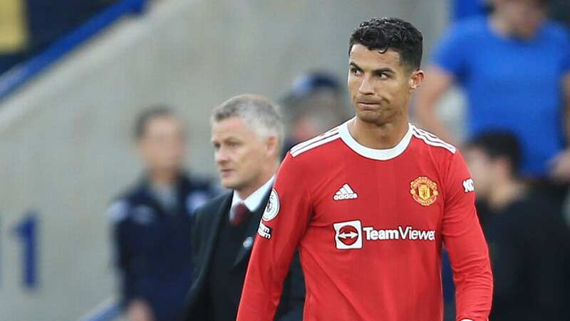 Cristiano Ronaldo was signed by Ole Gunnar Solskjaer in 2021 (Image: Simon Stacpoole/Getty Images)