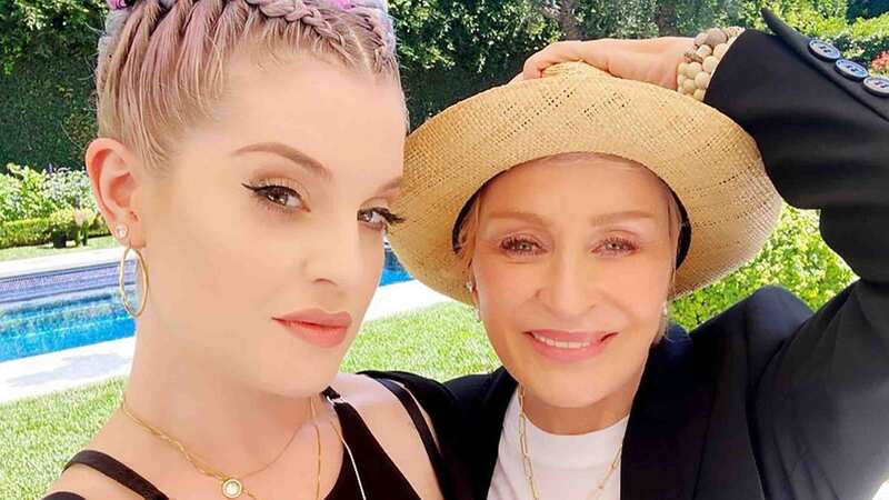 Kelly and Sharon Osbourne had a frosty spat during her pregnancy (Image: DIGITAL/EROTEME.CO.UK)
