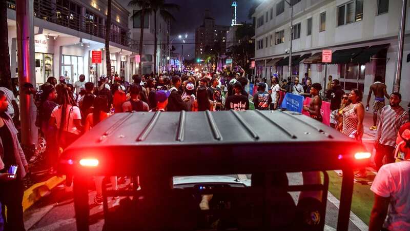 Some seasonal restrictions for crowd control went into affect on Friday, with more expected to be put in place (Image: AFP via Getty Images)