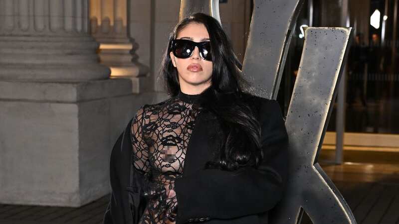 Lourdes Leon bared her nude body in the sheer lace jumpsuit