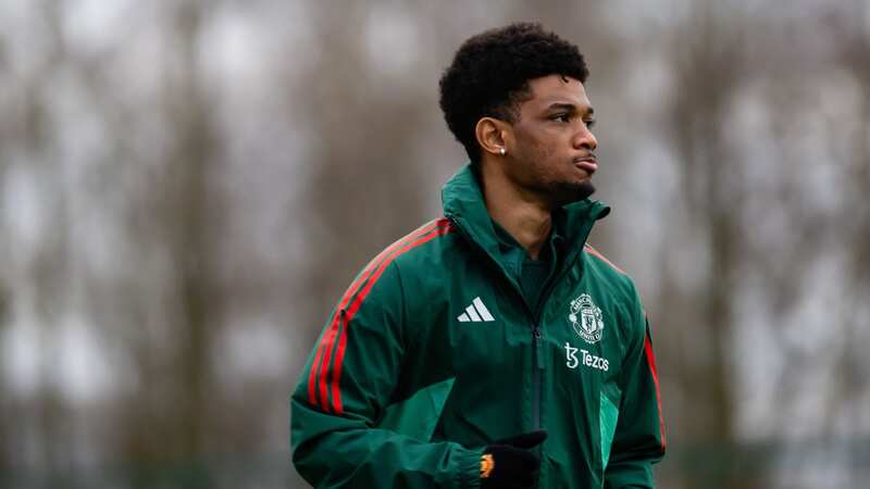 Amad named Lisandro Martinez as the most difficult opponent to face in Man United training (Image: Ash Donelon/Manchester United)