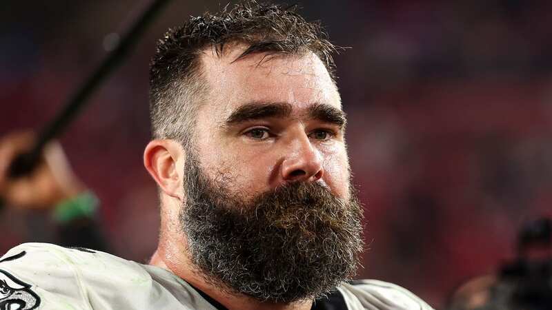 Jalen Hurts and Jason Kelce combined effectively by deploying the Tush Push strategy (Image: No credit)