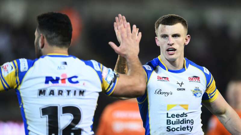 Ash Handley celebrates with the excellent Rhyse Martin (Image: Getty Images)