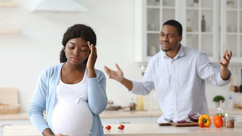 The mum-to-be was devastated by her husband
