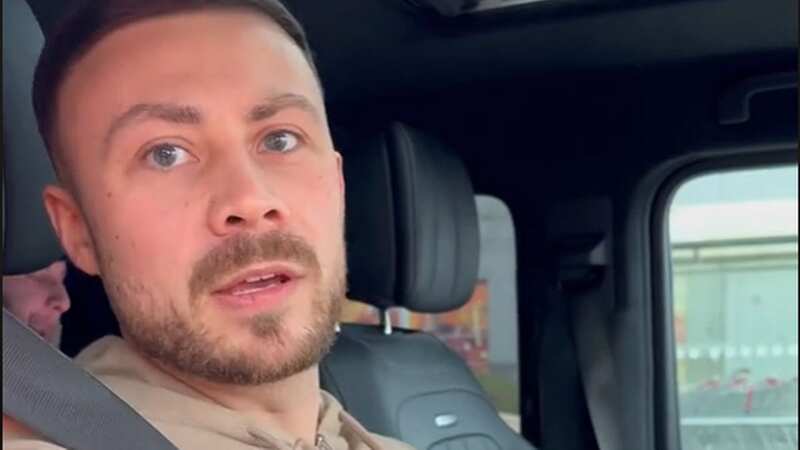 Luke Desmaris posted a clip to TikTok of him parking in what appeared to be a Sainsbury