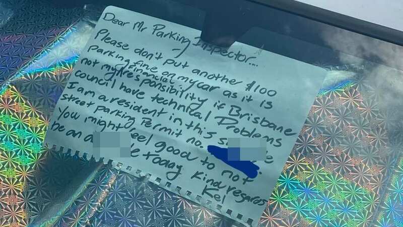 The note was rather blunt