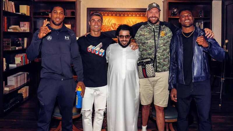 Seats for Cristiano Ronaldo and Turki Alalshikh are seen ringside ahead on the Knockout Chaos boxing card (Image: Richard Pelham)