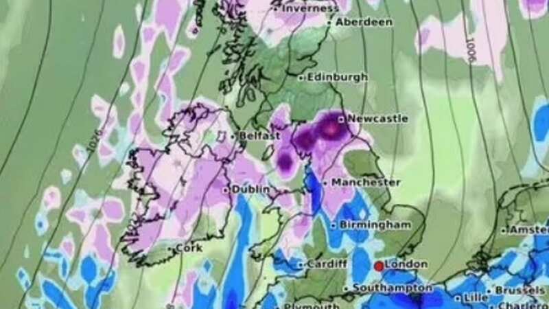 Temperatures could plummet to -2C during a snow blast (Image: PA)