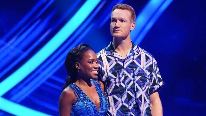 Greg Rutherford is one of four celebrities competing in this Sunday