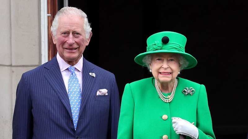 King Charles and his mum Queen Elizabeth on the Buckingham Palace balcony during the Platinum Jubilee Pageant on June 5 2022 (Image: Getty Images)