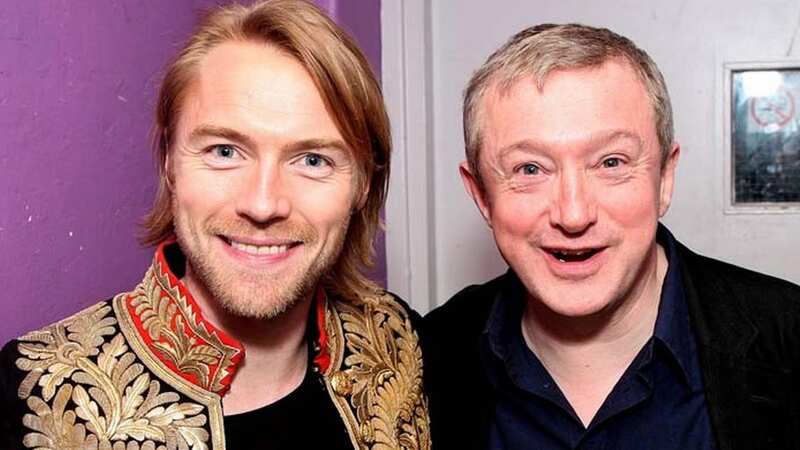 Louis Walsh and Ronan Keating haven
