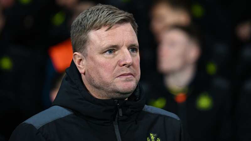 Eddie Howe will be without Lewis Hall for the Chelsea game (Image: Newcastle United via Getty Images)