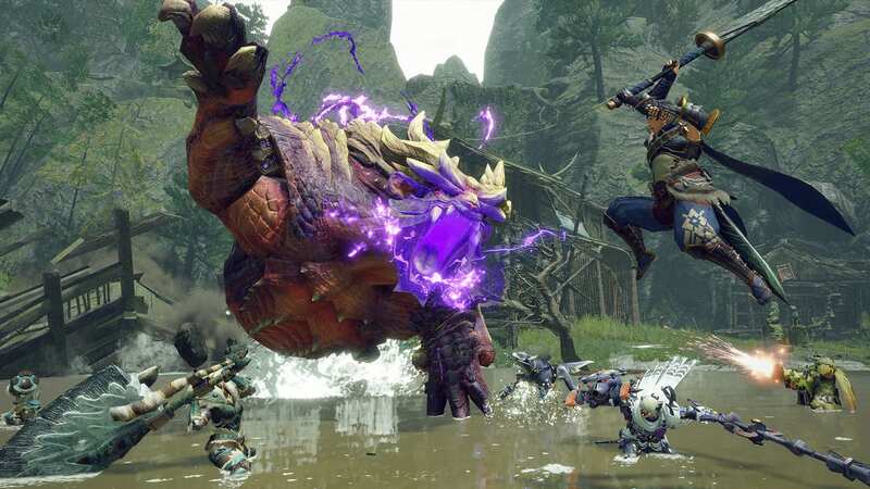 Monster Hunter Rise is one of the games we think could be arriving on PS Plus later this month (Image: Capcom)