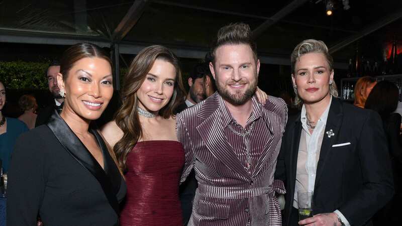 The couple chose to make their first Hollywood appearance as a couple at Elton John
