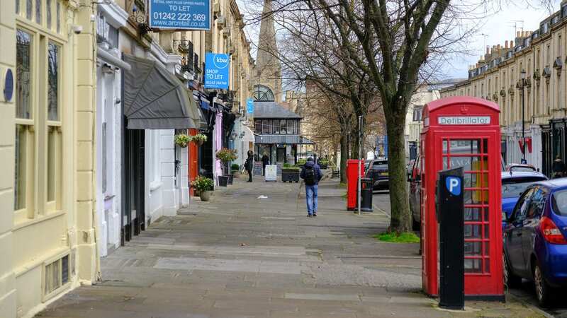 Cheltenham town centre (Image: SWNS)