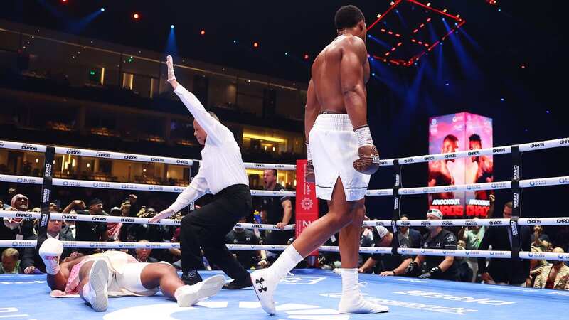 Anthony Joshua backed to beat Francis Ngannou in cage fight after KO win