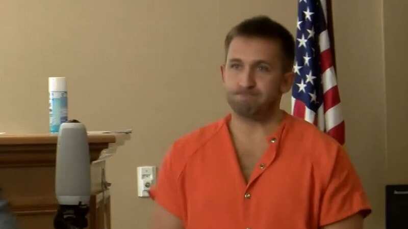 The accused pair were said to use 80lb of explosives on the property (Image: WTOC)