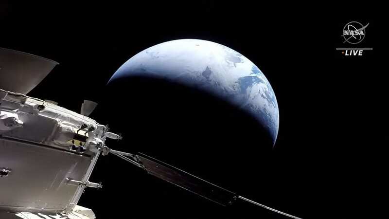 Space is quickly becoming a military battleground (Image: NASA TV/AFP via Getty Images)