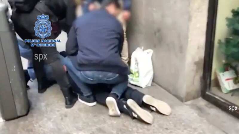 Abdul Z was captured a week after the horror attack in Madrid (Image: SOLARPIX.COM)