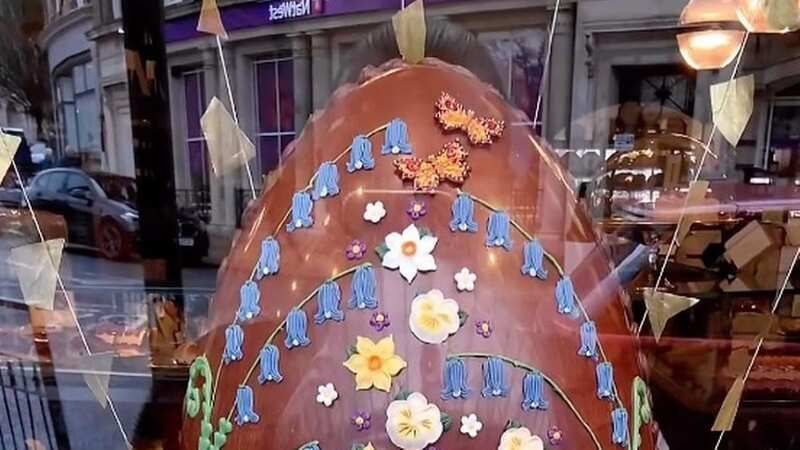 The Easter egg is the most expensive in the UK (Image: Jam Press/Betty