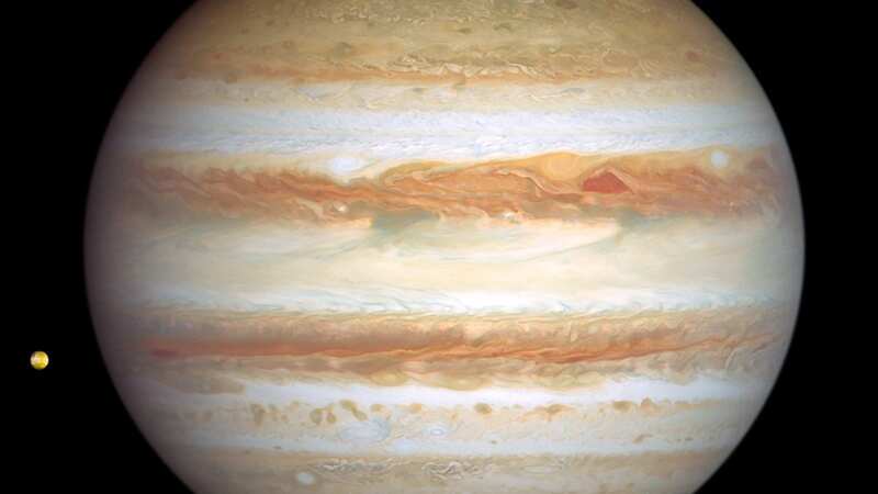 Hubble image of Jupiter