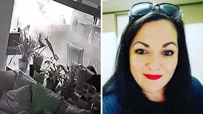 Pressure cooker explodes spurting steam and boiling soup towards family