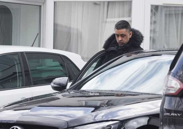 Faisal Razzaq convicted of manslaughter of PC Sharon Beshenivsky pictured outside his London home today ( Image: Ian Vogler / Daily Mirror)