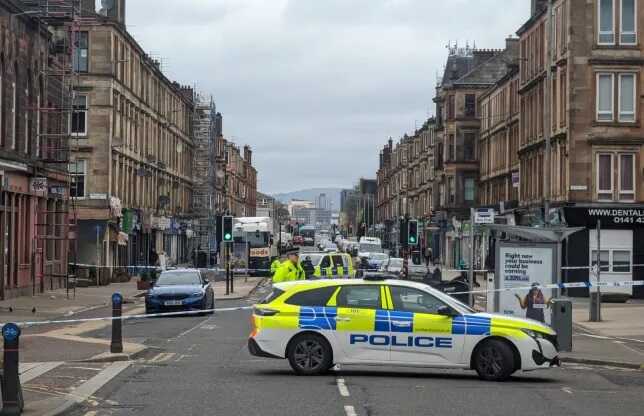 Boy, 15, arrested after death of pensioner, 70, in Glasgow