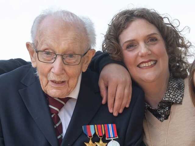 Captain Tom’s daughter, Hannah Ingram-Moore, lodged the planning application under the Captain Tom Foundation (Picture: PA)