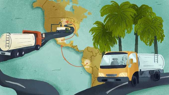 Ocho Sur’s links with the palm oil supplier to the multinational PepsiCo