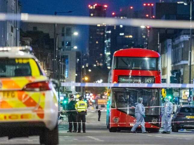 Child among four injured in east London shooting