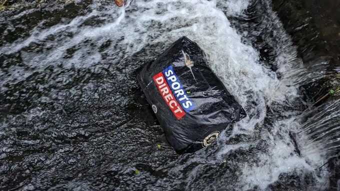 Ten dogs found dead in bag pulled from canal