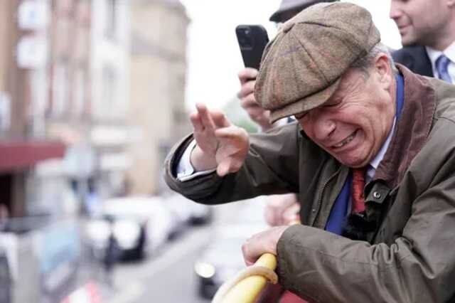 He was riding an open top bus when the rubbish was thrown at him (Picture: Danny Lawson/PA Wire)